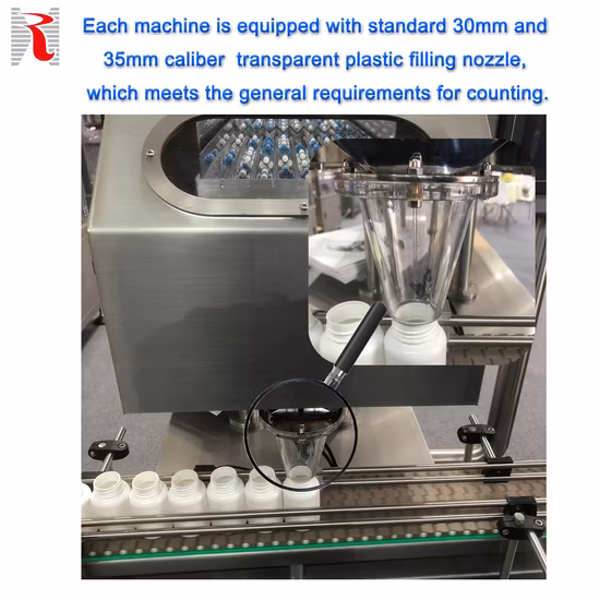 8-канальный счетчик кормления, вибрационная панель, система управления ПЛК, электронная машина для подсчета таблеток Isinglass/витаминов/конфет/жевачек/таблеток/капсул/таблеток